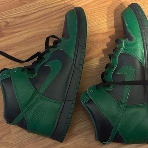 Nike Dunk High Gorge Green Black size 10.5 no box